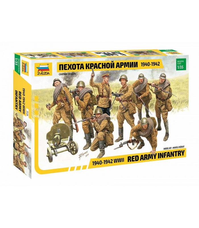 #9407 Model-Kit-figurky-3526-Red-Army-Infantry-1940-42-1-35-_a63855149_10374