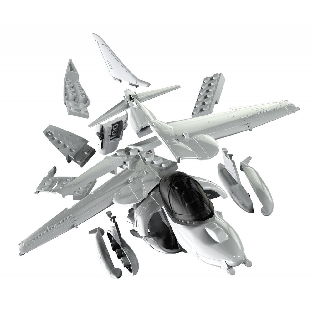 #1051 harrier-exploded