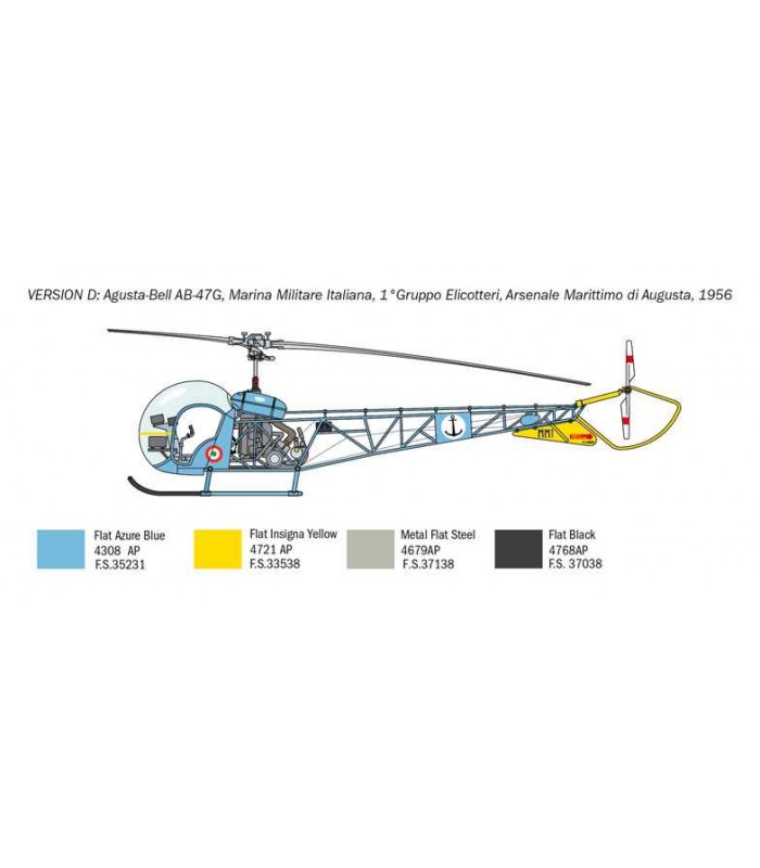 #11007 Model-Kit-vrtulnik-2820-OH-13-Sioux-Corean-War-1-48-_a125169365_10374