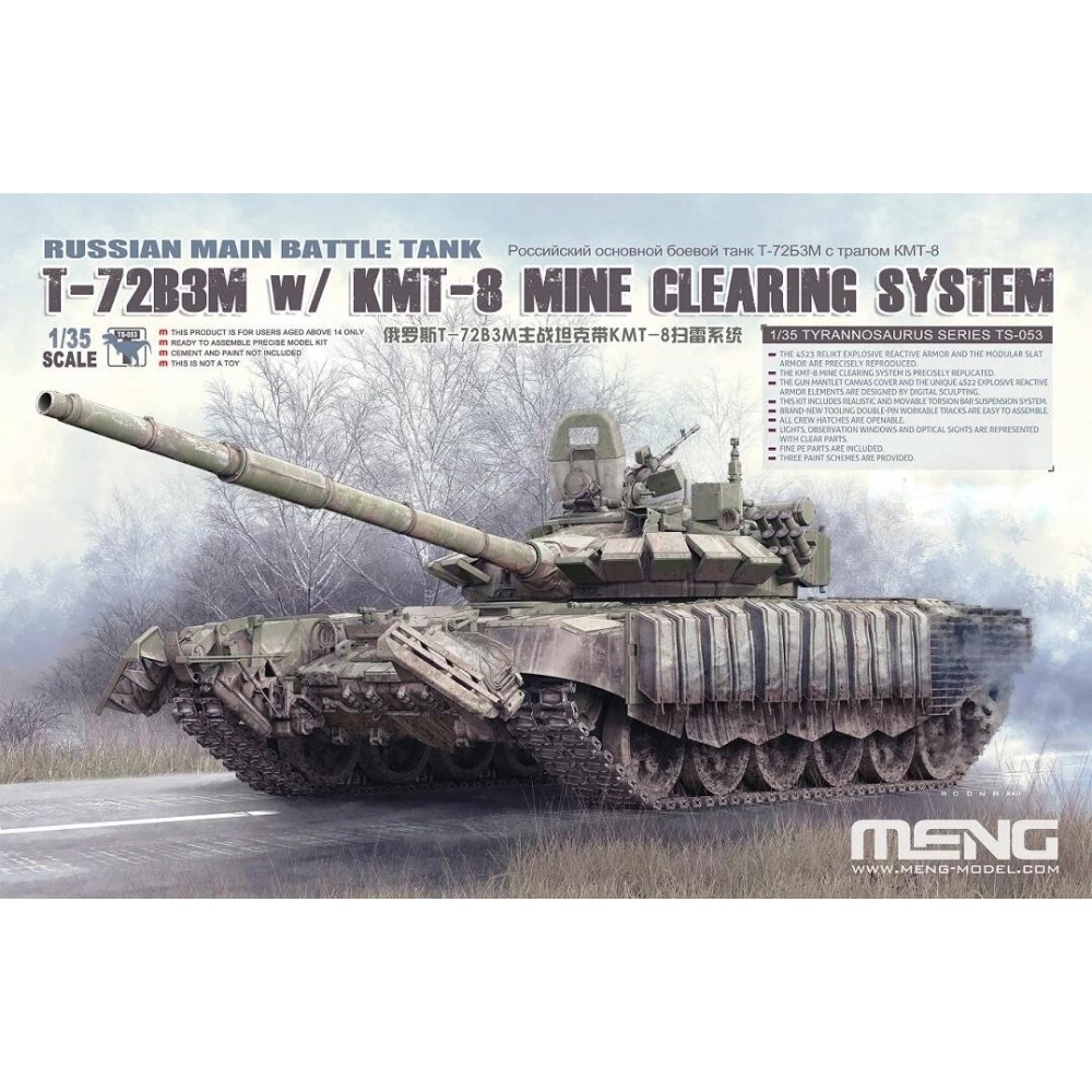 #1755 Meng-1-35-Schaal-TS-053-Russische-