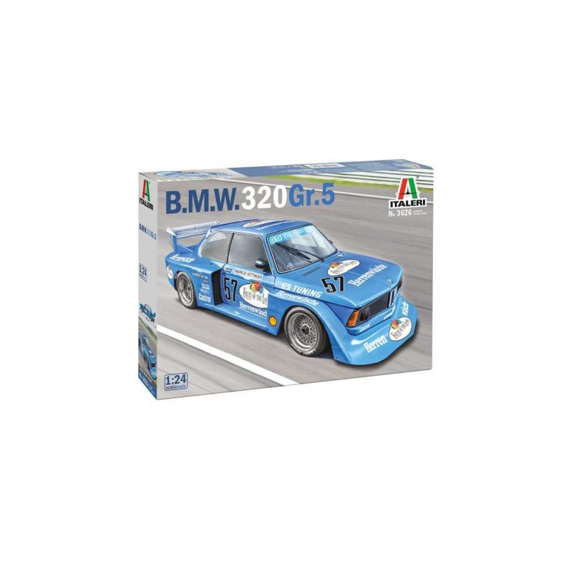 #2872 13215_plastovy-model-auto-italeri-3626-bmw-gr--5--1-24-