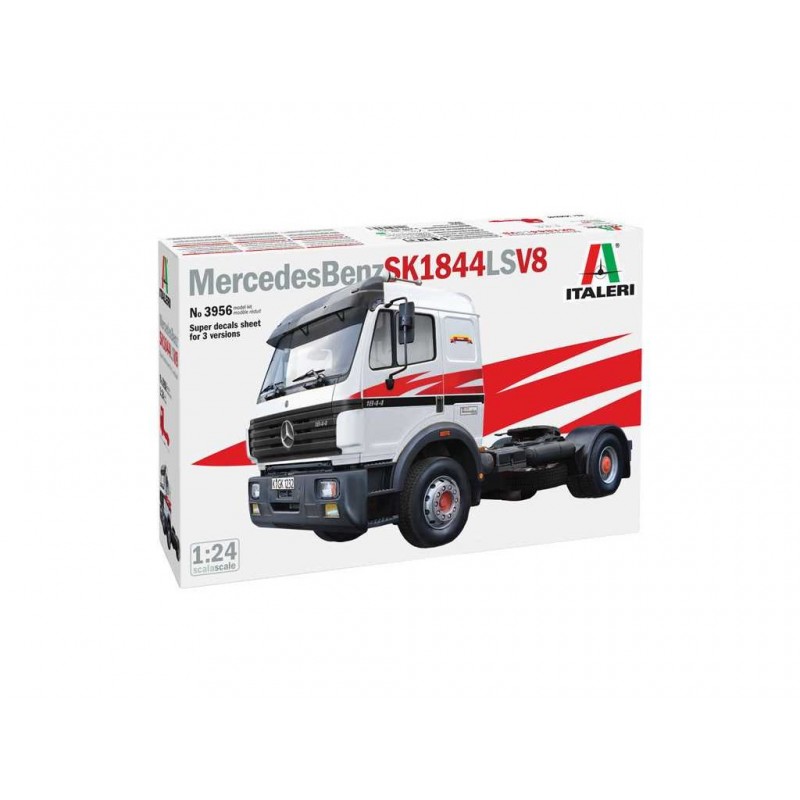 #2886 12401_model-kit-truck-italeri-3956-mercedes-benz-sk-1844ls-v8--1-24-