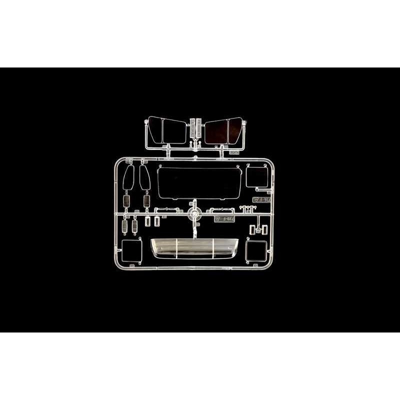 #2889 mercedes-benz-sk-1844ls-v8-italeri-model-kit-truck-3956