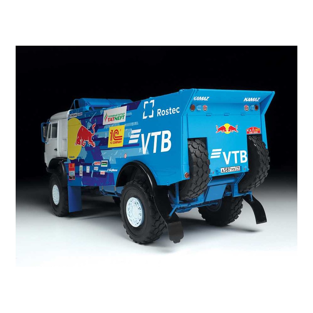 #3172 Model-Kit-trucku-3657-Kamaz-rallye-truck-1-35-_a135421187_10374