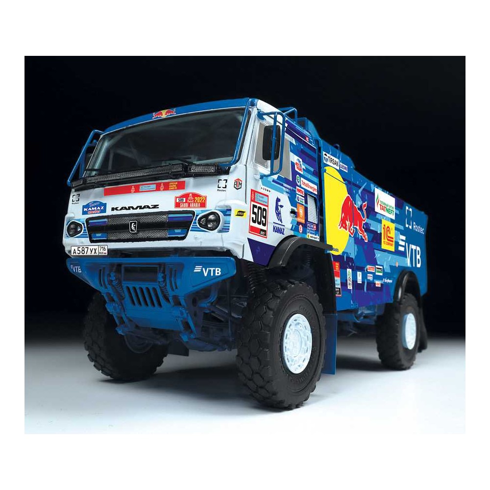 #3173 Model-Kit-trucku-3657-Kamaz-rallye-truck-1-35-_a135421190_10374