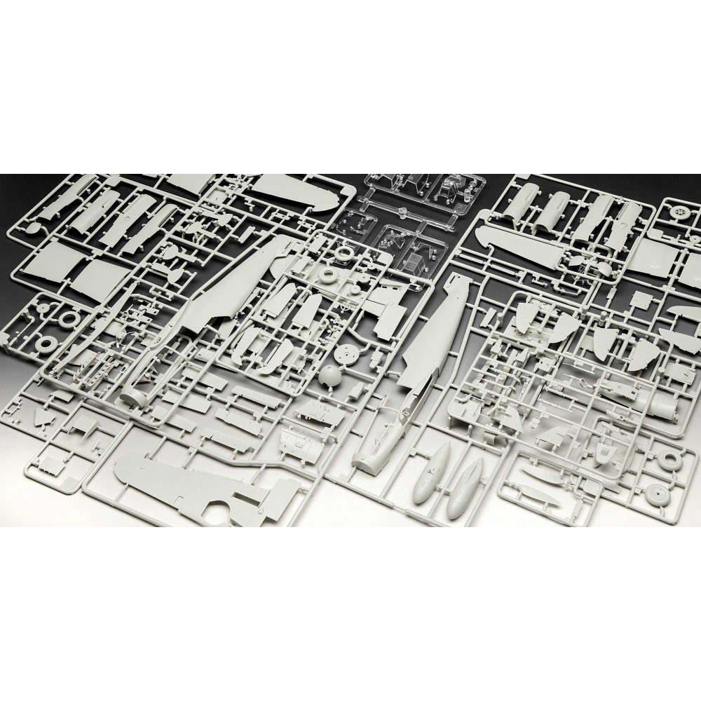 #3262 Plastic-ModelKit-letadlo-03829-Messerschmitt-Bf109G-2-4-1-32-_a134252511_10374