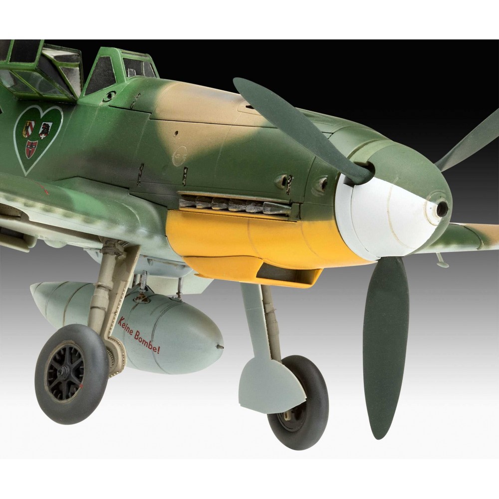 #3263 Plastic-ModelKit-letadlo-03829-Messerschmitt-Bf109G-2-4-1-32-_a134252502_10374