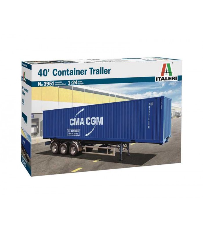 #4405 Model-Kit-truck-3951-40-Container-Trailer-1-24-_a110159731_10374