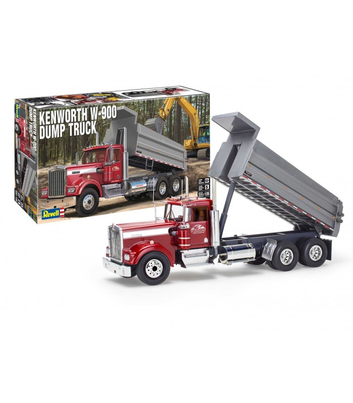 #4442 Plastic-ModelKit-MONOGRAM-truck-2628-Kenworth-W-900-Dump-Truck-1-25-_a139023102_10374